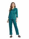 Emerald Jewel Armani Satin Premium Nightsuit