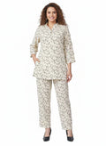 Opal Bloom Printed Kurti Co-Ord Set in Imported Chiffon